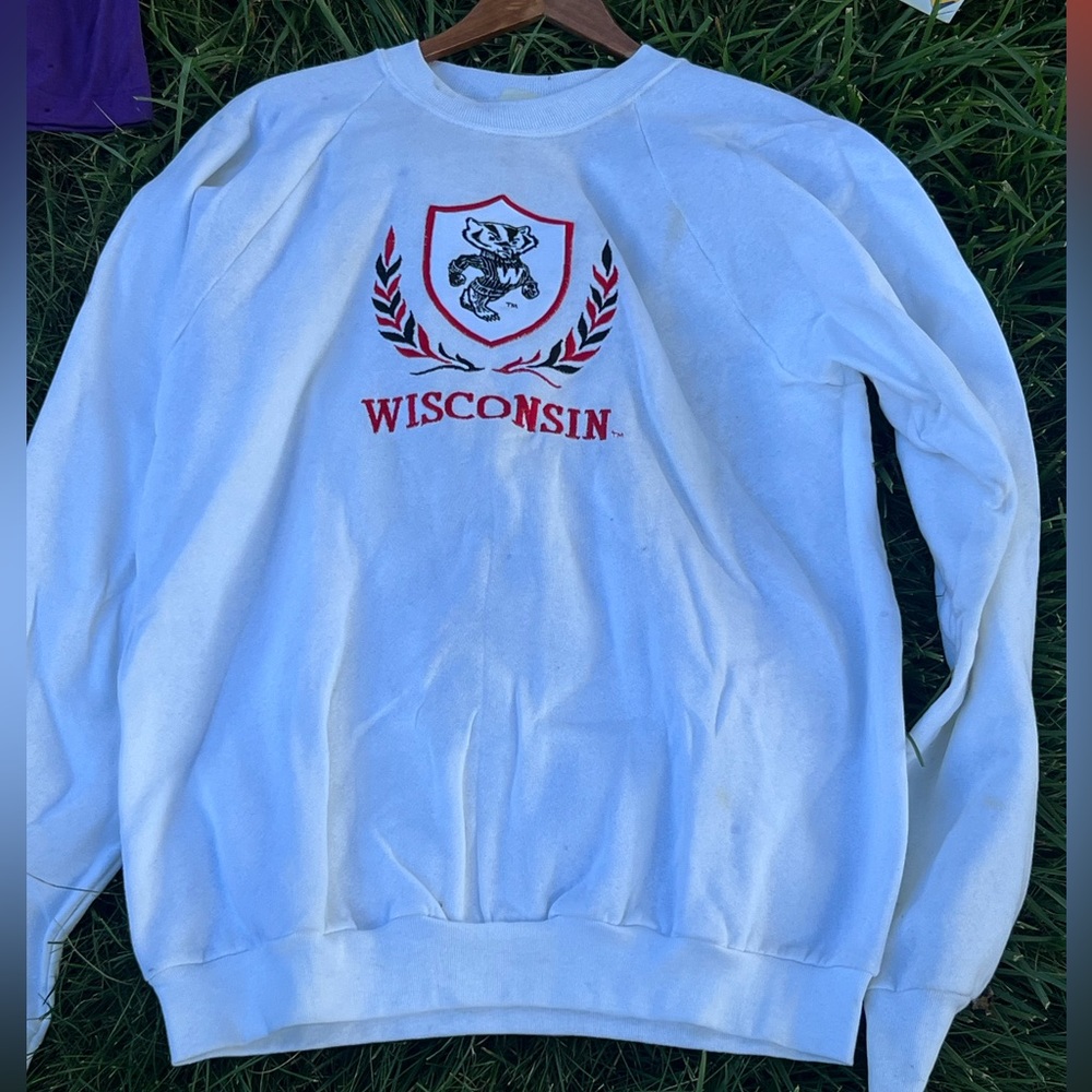 Wisconsin deadstock sweatshirt